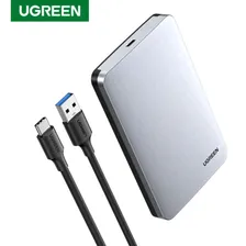Ugreen HDD Case Enclosure 2.5 SATA to USB C 3.1 Gen 2 Hard Drive Box 6Gbps SSD