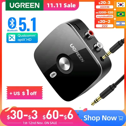 RCA  Ugreen   aptX LL Bluetooth 5.1