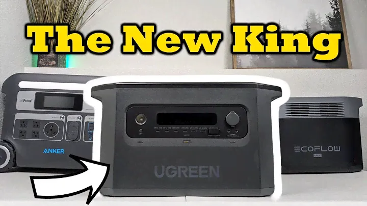 The UGREEN PowerRoam 2200 - Top Performing Model! LFP - 2400w Inverter - 1200w Solar - UPS Mode