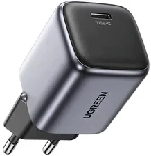 Зарядное_устройство - Type C UGREEN CD319 (90666) Nexode Mini 30W USB-C PD GaN Fast Charger серый