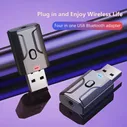 🛍 USB-адаптер UGREEN Bluetooth 5,0, адаптер 4,0 для ПК, динамика, беспроводной мыши, музыкальный аудиоресивер, передатчик aptx Bluetooth 5,0