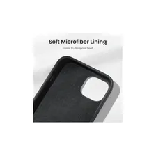 Чехол защитный UGREEN LP625 (90919) Silky Silicone Protective Case для iPhone 14 черный