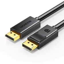 Кабель UGREEN DP102 Display Port Male to Male Cable 3 м, черный