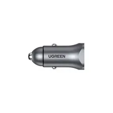 Автомобильное зарядное устройство UGREEN CD130 (40858) 30W Fast Car Charger + SCP22.5W серый