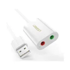 Внешняя звуковая карта UGREEN US205 (30143)