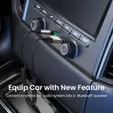 Адаптер громкой связи UGREEN Bluetooth 5,3 беспроводной Bluetooth 3,5 мм AUX музыкальная навигация потоковый микрофон для звонков в автомобиле