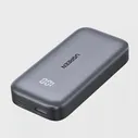 Внешний аккумулятор UGREEN PB502 10000mAh Mini Quick Charging 30W, USB A + USB C серый (25185)/Повербанк