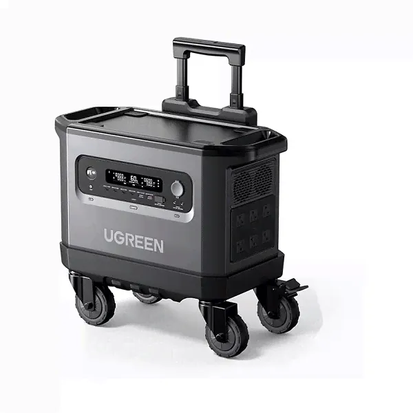 Электростанция UGREEN GS2200 15357_ портативная 2048Wh/ 2200W AC*4 EU. Цвет: темно-серый, GS2200