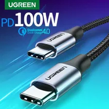 Ugreen PD 60W 100W USB Type C to USB C Cable Fast Charging Data Cord For Macbook